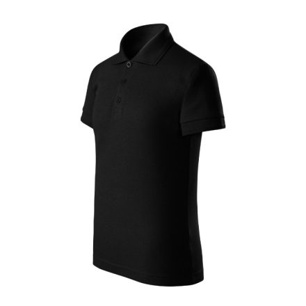mlf_F220109 Pique Polo Free galléros póló gyerek fekete 122 cm/6 éves