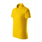 mlf_F220407 Pique Polo Free galléros póló gyerek sárga 158 cm/12 éves