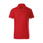 mlf_F220707 Pique Polo Free galléros póló gyerek piros 158 cm/12 éves