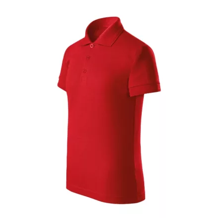 mlf_F220708 Pique Polo Free galléros póló gyerek piros 110 cm/4 éves