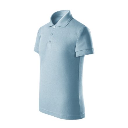 mlf_F221509 Pique Polo Free galléros póló gyerek égszínkék 122 cm/6 éves