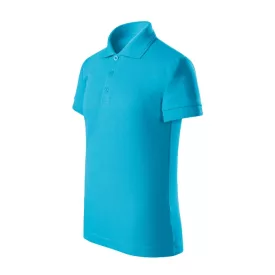   mlf_F224410 Pique Polo Free galléros póló gyerek türkiz 134 cm/8 éves