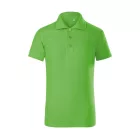mlf_F229207 Pique Polo Free galléros póló gyerek almazöld 158 cm/12 éves