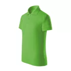 mlf_F229209 Pique Polo Free galléros póló gyerek almazöld 122 cm/6 éves