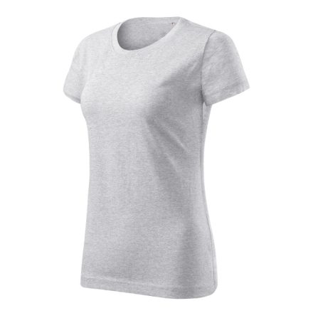 mlf_F340317 Basic Free póló női világosszürke melírozott 2XL