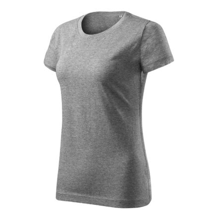 mlf_F341217 Basic Free póló női sötétszürke melírozott 2XL