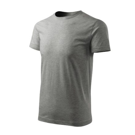 mlf_F371212 Heavy New Free póló unisex sötétszürke melírozott XS
