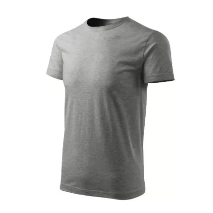 mlf_F371215 Heavy New Free póló unisex sötétszürke melírozott L