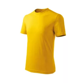 mlf_F380407 Basic Free póló gyerek sárga 158 cm/12 éves