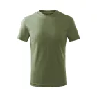 mlf_F380911 Basic Free póló gyerek khaki 146 cm/10 éves