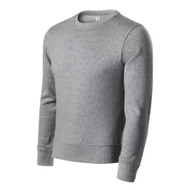 mlf_P411212 Zero felső unisex sötétszürke melírozott XS