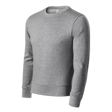 mlf_P411216 Zero felső unisex sötétszürke melírozott XL