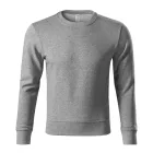 mlf_P411217 Zero felső unisex sötétszürke melírozott 2XL