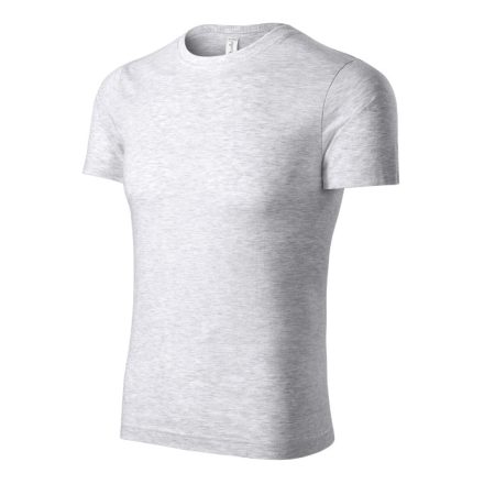 mlf_P730312 Paint póló unisex világosszürke melírozott XS