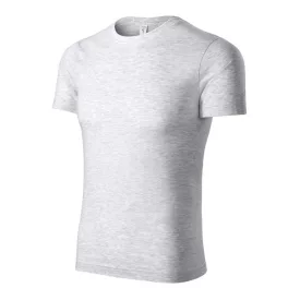   mlf_P740312 Peak póló unisex világosszürke melírozott XS