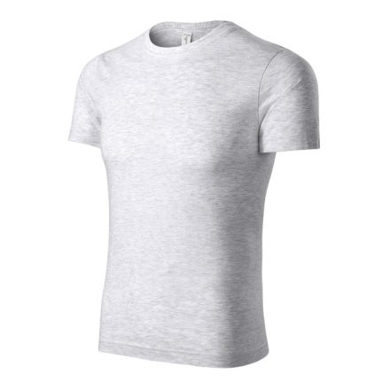 mlf_P740312 Peak póló unisex világosszürke melírozott XS