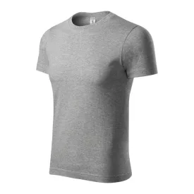 mlf_P741212 Peak póló unisex sötétszürke melírozott XS
