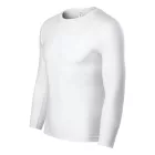 mlf_P750015 Progress LS póló unisex fehér L