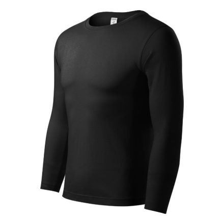 mlf_P750112 Progress LS póló unisex fekete XS