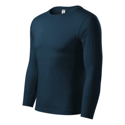 mlf_P750215 Progress LS póló unisex tengerészkék L