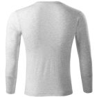 mlf_P750317 Progress LS póló unisex világosszürke melírozott 2XL
