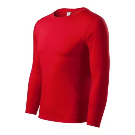 mlf_P750716 Progress LS póló unisex piros XL