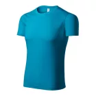 mlf_P814417 Pixel póló unisex türkiz 2XL