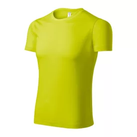 mlf_P819012 Pixel póló unisex neon sárga XS