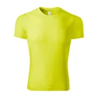 mlf_P819012 Pixel póló unisex neon sárga XS