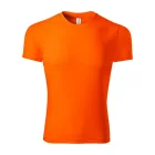 mlf_P819113 Pixel póló unisex neon narancssárga S