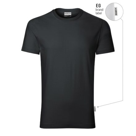 mlf_R01EG19 Resist póló férfi ébenszürke 94 (brand label) 4XL