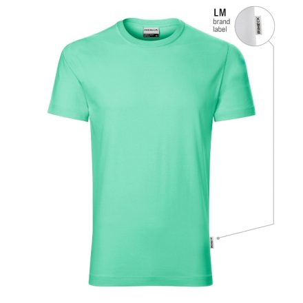 mlf_R01LM13 Resist póló férfi menta 95 (brand label) S