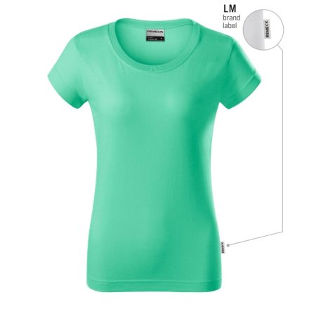 mlf_R02LM13 Resist póló női menta 95 (brand label) S