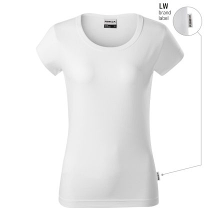 mlf_R02LW13 Resist póló női fehér 00 (brand label) S