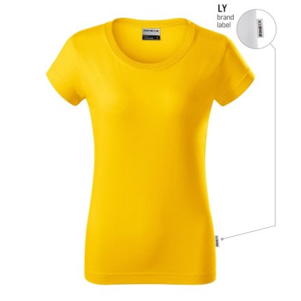mlf_R02LY13 Resist póló női sárga 04 (brand label) S