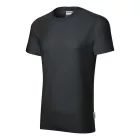 mlf_R03EG13 Resist heavy póló férfi ébenszürke 94 (brand label) S
