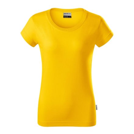 mlf_R04LY13 Resist heavy póló női sárga 04 (brand label) S