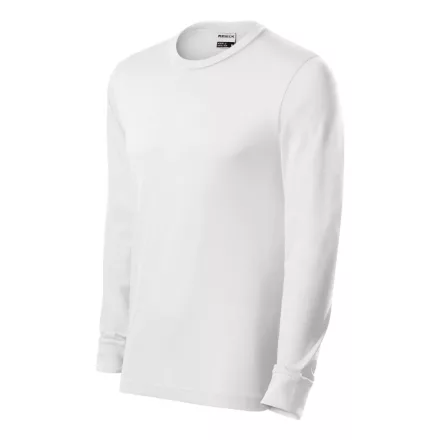 mlf_R050014 Resist LS póló unisex fehér M
