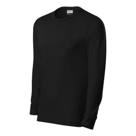mlf_R050117 Resist LS póló unisex fekete 2XL