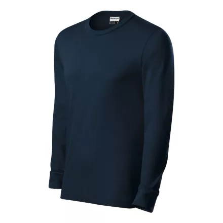 mlf_R050213 Resist LS póló unisex tengerészkék S