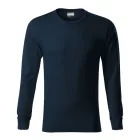 mlf_R050217 Resist LS póló unisex tengerészkék 2XL