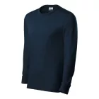 mlf_R050218 Resist LS póló unisex tengerészkék 3XL