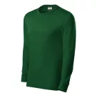 mlf_R050615 Resist LS póló unisex üvegzöld L