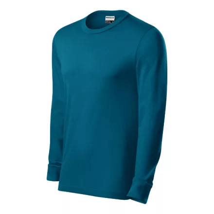 mlf_R059313 Resist LS póló unisex petrol kék S