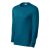 mlf_R059315 Resist LS póló unisex petrol kék L