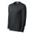 mlf_R059417 Resist LS póló unisex ébenszürke 2XL