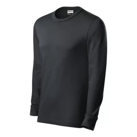 mlf_R05EG13 Resist LS póló unisex ébenszürke 94 (brand label) S