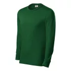 mlf_R05GR16 Resist LS póló unisex üvegzöld 06 (brand label) XL