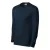 mlf_R05LN14 Resist LS póló unisex tengerészkék 02 (brand label) M