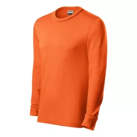  mlf_R05LO13 Resist LS póló unisex narancssárga 11 (brand label) S